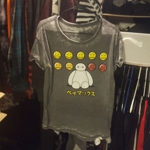 Baymax mood shirt